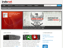 Tablet Screenshot of indo.net.id