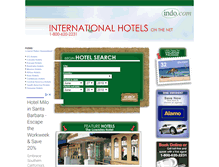 Tablet Screenshot of hotels.indo.com
